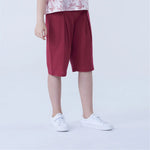 Wide-Leg Linen Shorts For Girls Image