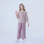 Plain Linen Blouse For Girls Image
