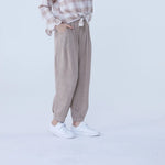 Harem Linen Pants For Girls Image