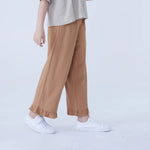 Bell-bottom Linen Pants For Girls Image
