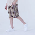 Baggy Linen Shorts For Boys Image