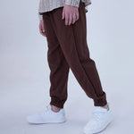 Ankle-Tied Linen Pants For Boys Image