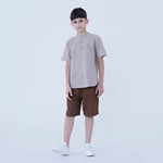Ordinary Linen Shorts For Boys Image