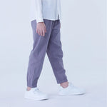 Ankle-Tied Linen Pants For Boys Image