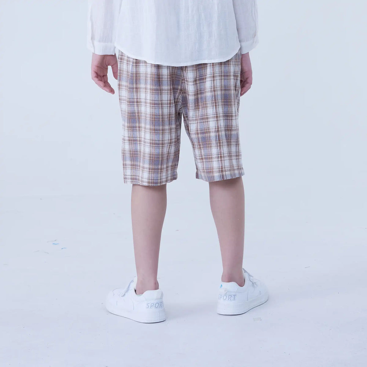 Ordinary Linen Shorts For Boys Image