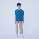 Plain Linen Blouse For Boys Image