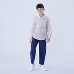 Harem Linen Pants For Boys Image