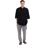 Plain Linen Shirt For Men Image