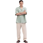 Striped Linen Shirt For Men Image