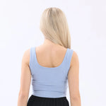 Plain Basic Vest For Women Image