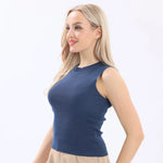 Plain Basic Vest For Women Image