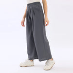 Wide-Leg Basic Pants For Women Image