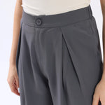 Wide-Leg Basic Pants For Women Image