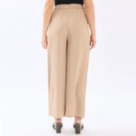 Wide-Leg Basic Pants For Women Image