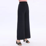 Wide-Leg Basic Pants For Women Image