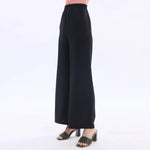 Wide-Leg Basic Pants For Women Image