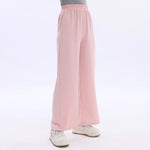 Wide-Leg Basic Pants For Women Image