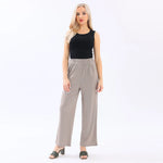 Wide-Leg Basic Pants For Women Image