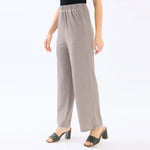 Wide-Leg Basic Pants For Women Image