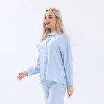 Plain Linen Shirt For Women Image