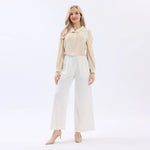 Quilting Linen Shirt For Women Image