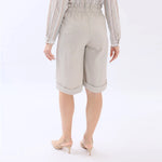 Baggy Linen Shorts For Women Image