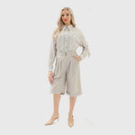 Baggy Linen Shorts For Women Image