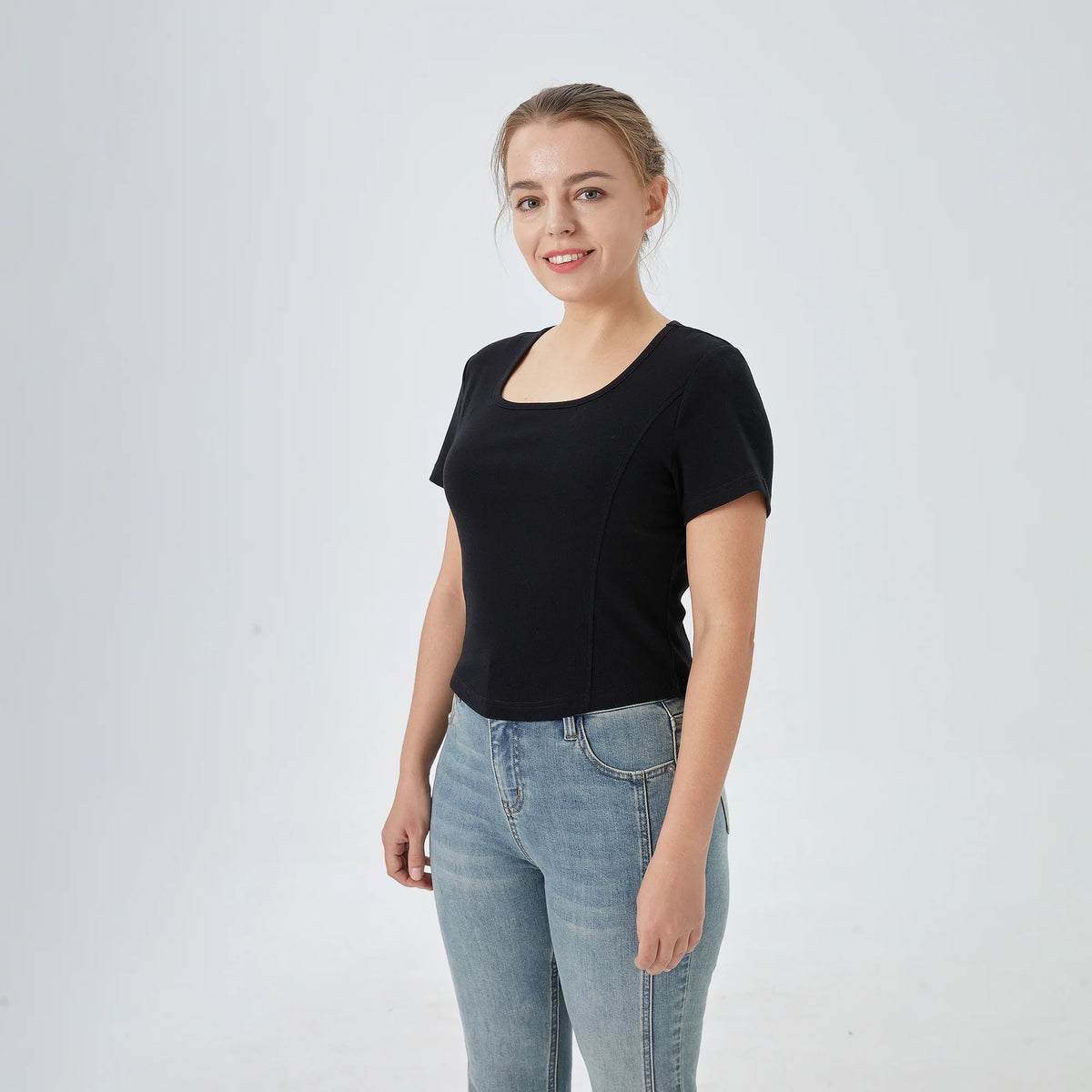 Plain Street Look T.Shirt For Women Image