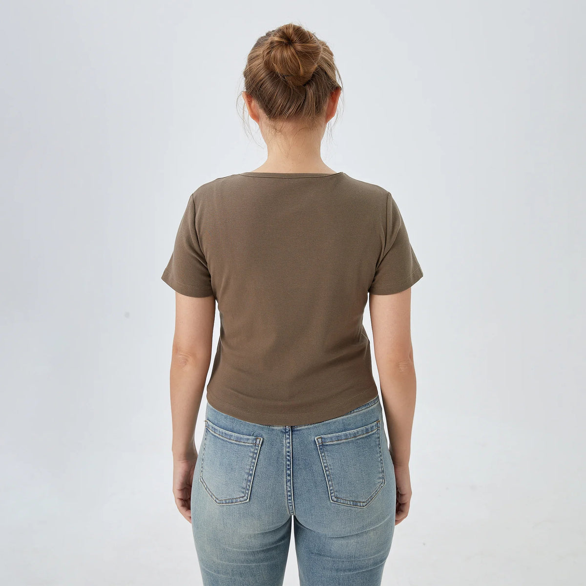 Plain Street Look T.Shirt For Women Image