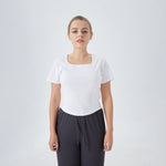 White Plain Street Look T.Shirt For Women Image