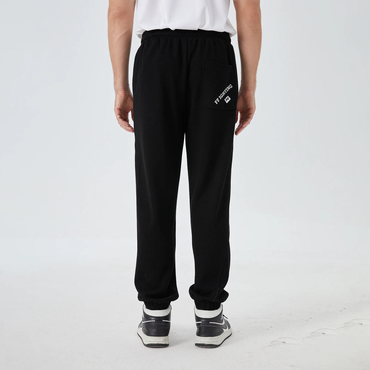 Anklet-Tied Street Look Pants For Men