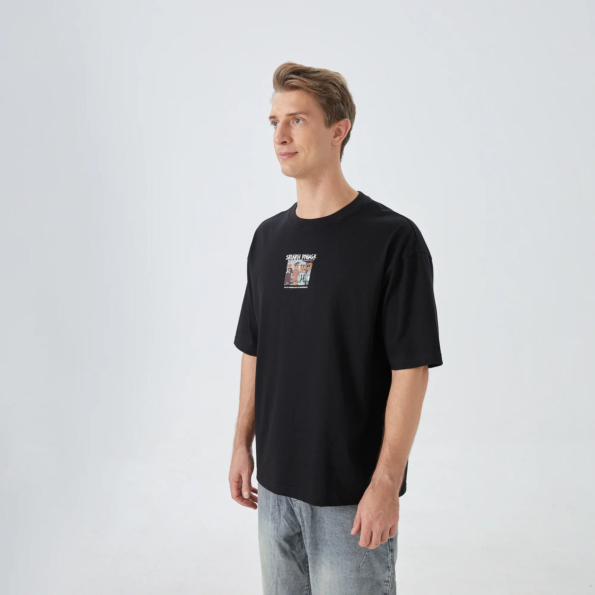 Printed Street Look T.Shirt For Men