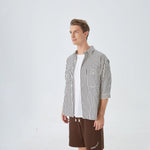 Striped Street Look Shirt For Men Image