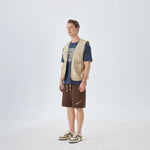 Plain Street Look Waistcoat For Men Image