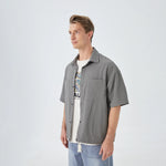 Jacquard Street Look Shirt For Men Image