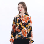 Floral Fashion Blouse For Women Image