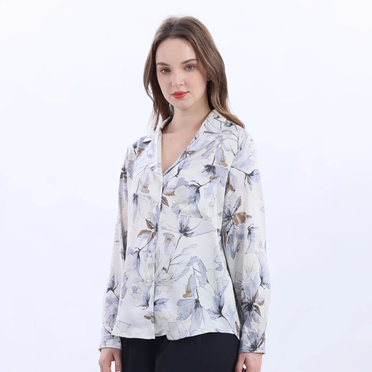 Floral Fashion Shirt For Women