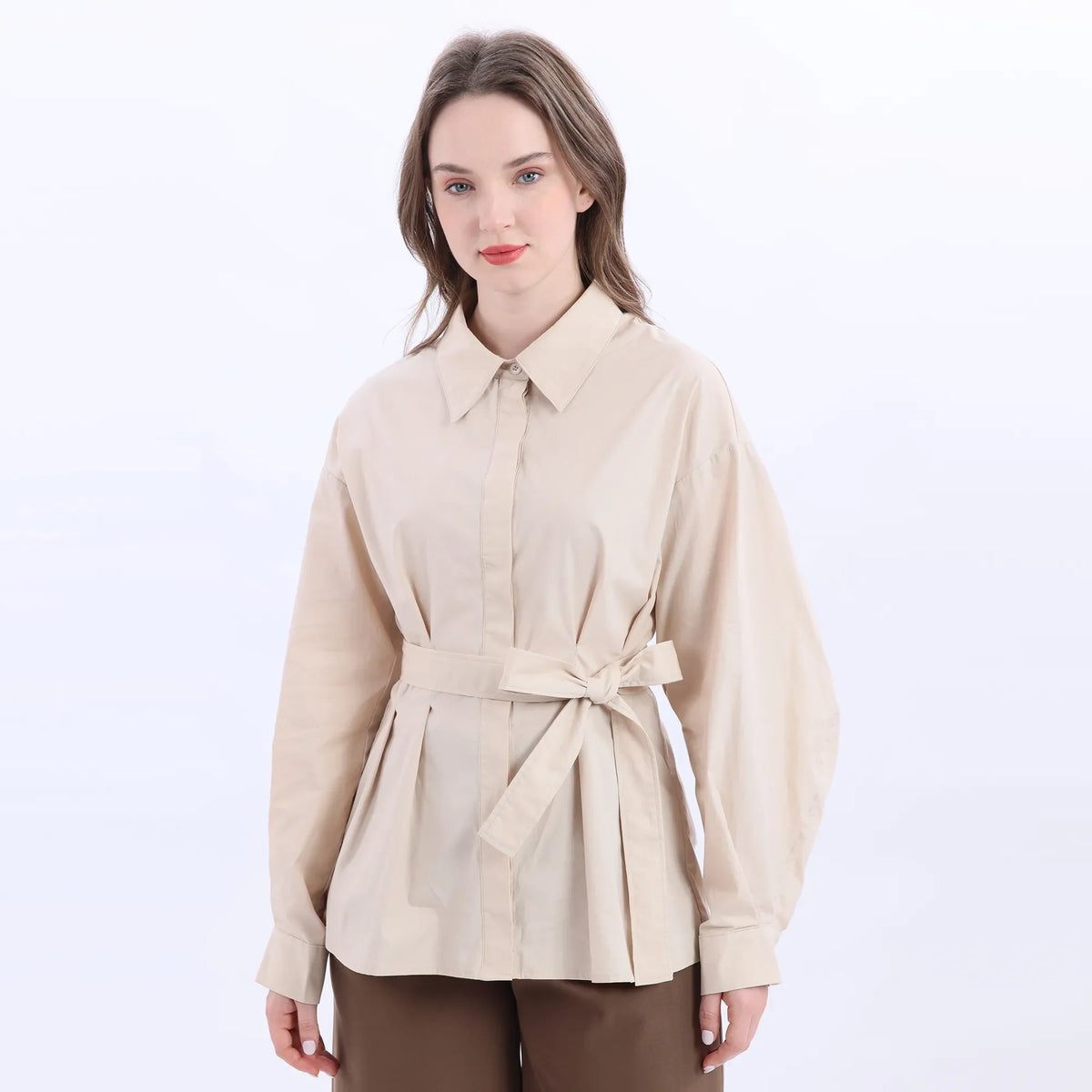 Plain Fashion Shirt For Women