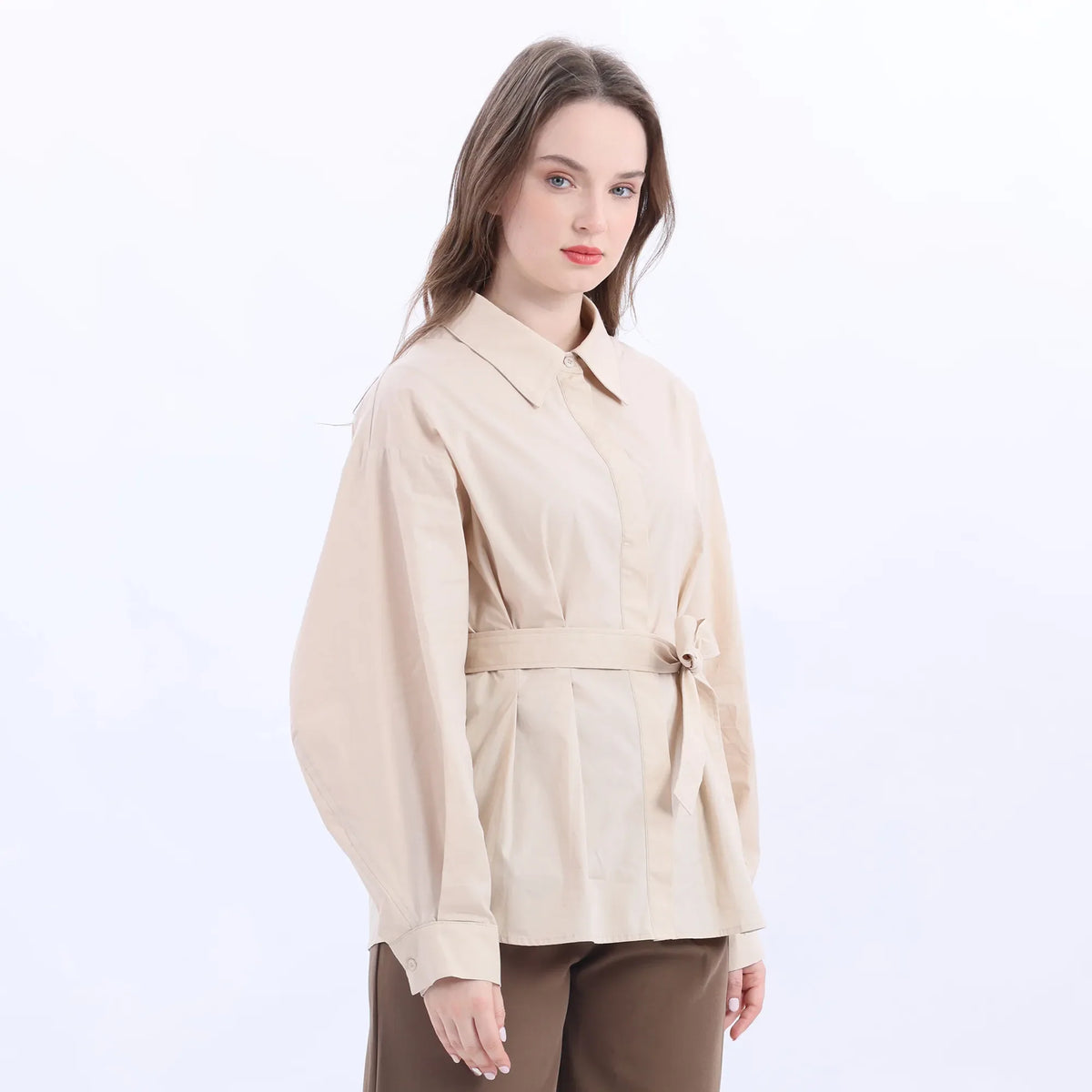 Plain Fashion Shirt For Women