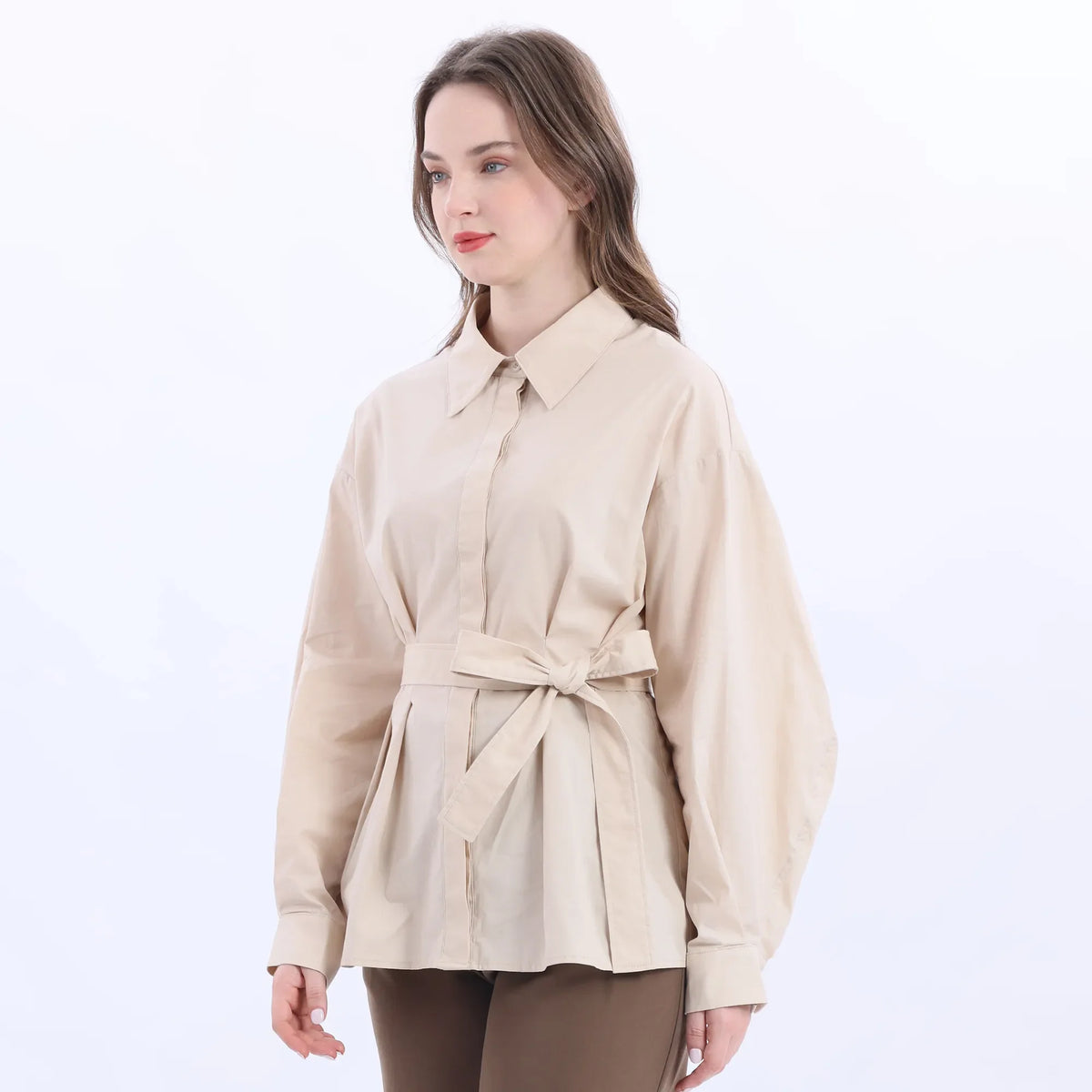 Plain Fashion Shirt For Women