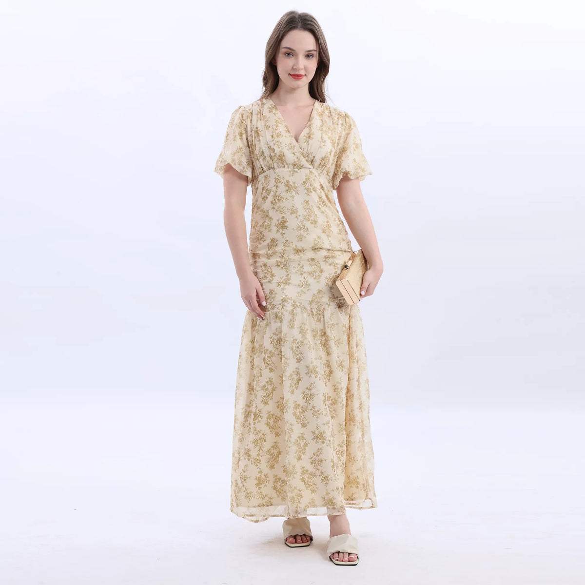 Floral Fashion Dress For Women