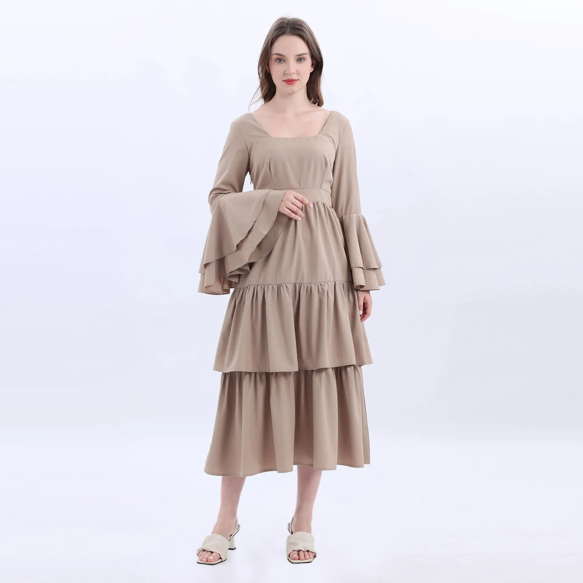 Woven Elegant Dress For Women