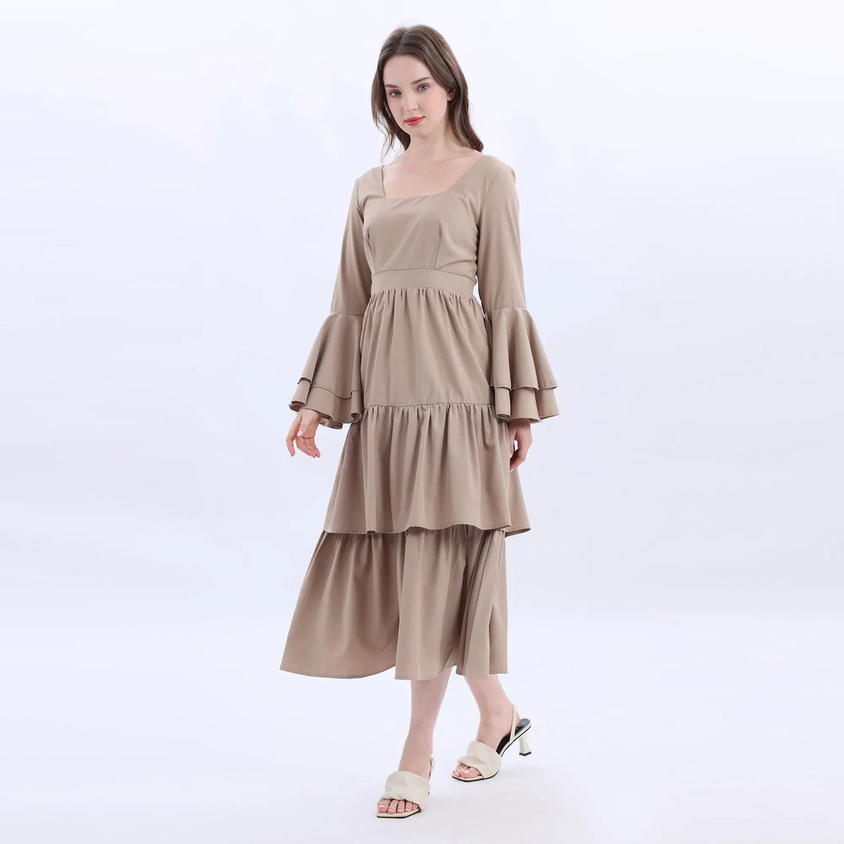 Woven Elegant Dress For Women