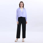 Color-Blocked Fashion Blouse For Women Image