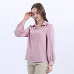 Collar Fashion Blouse For Women Image