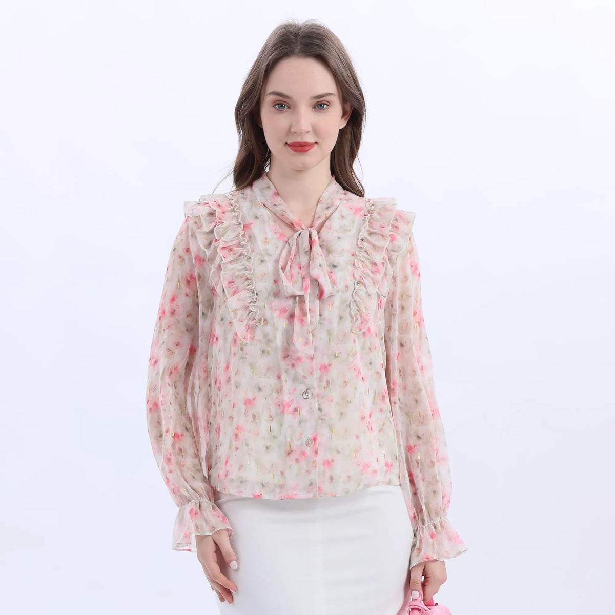 Floral Fashion Shirt For Women