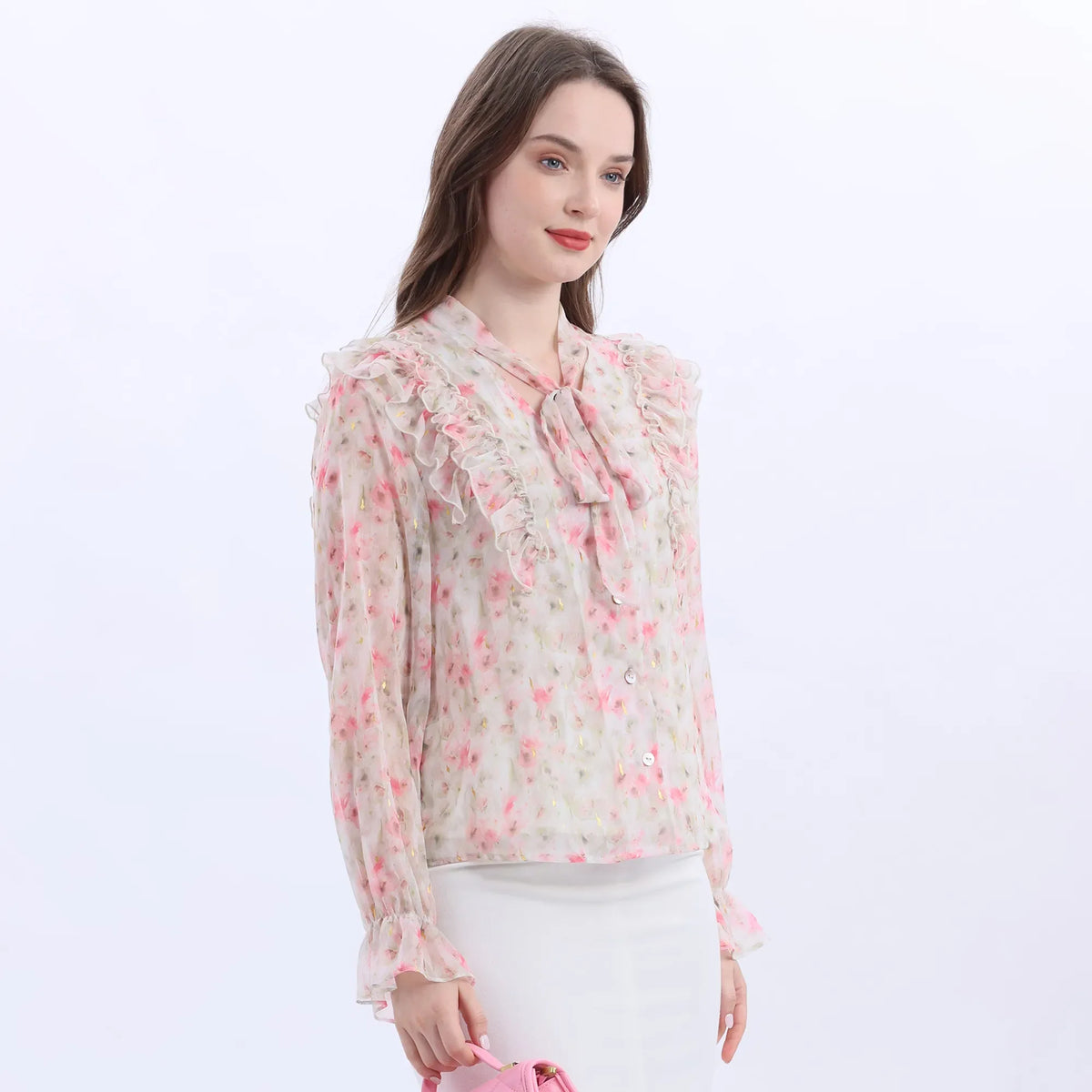 Floral Fashion Shirt For Women