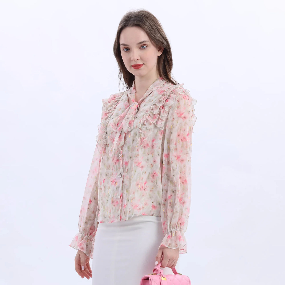 Floral Fashion Shirt For Women