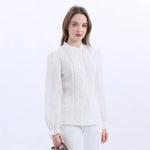 Jacquard Fashion Shirt For Women Image