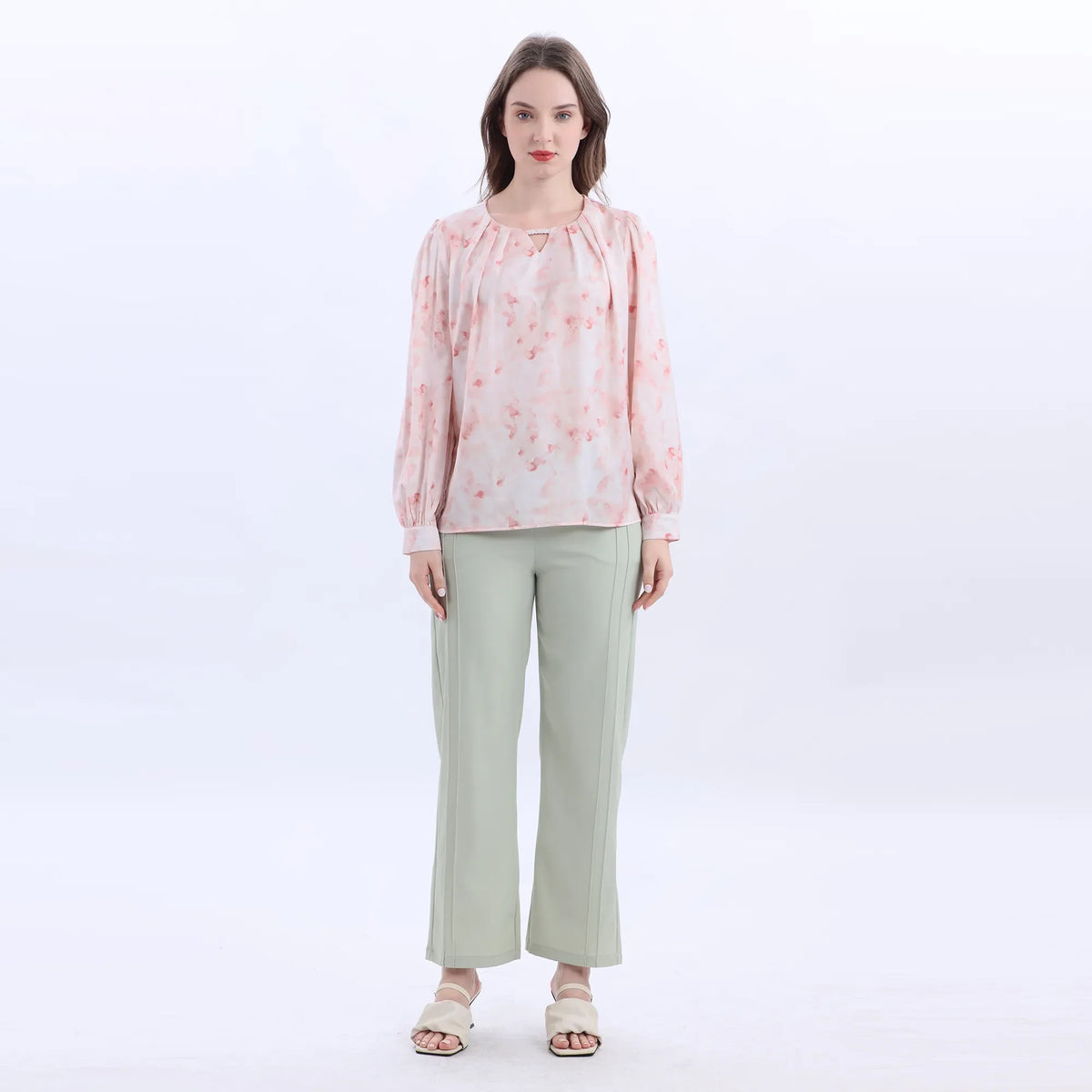 Floral Fashion Blouse For Women Image